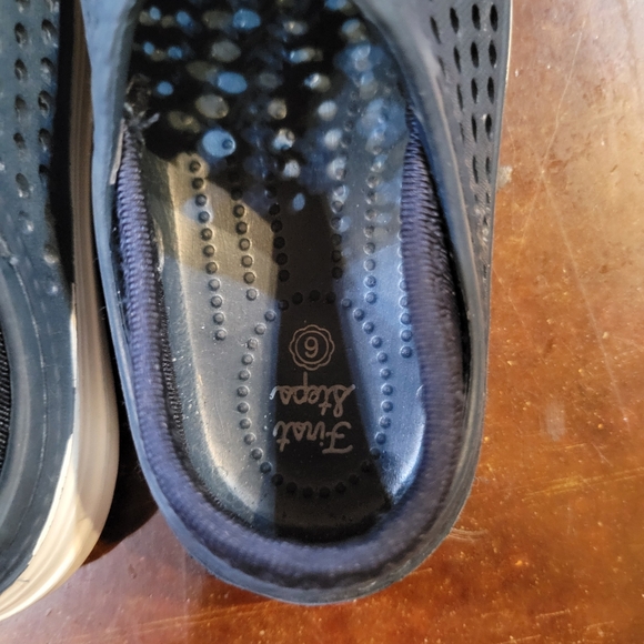 Kids Navy Slip-On Shoes - Picture 6 of 7